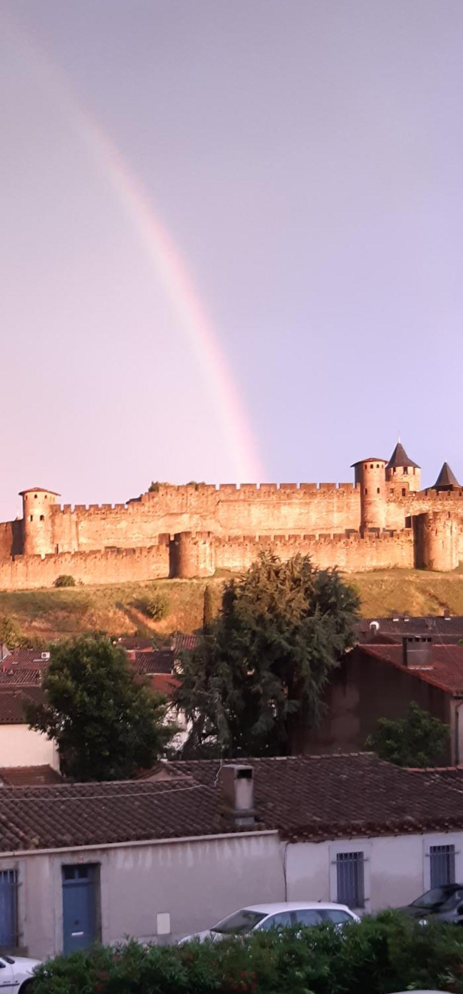Face Cite - Chambres D'Hotes - Parking & Garage Gratuit - Wi-Fi Gratuit Carcassonne Esterno foto