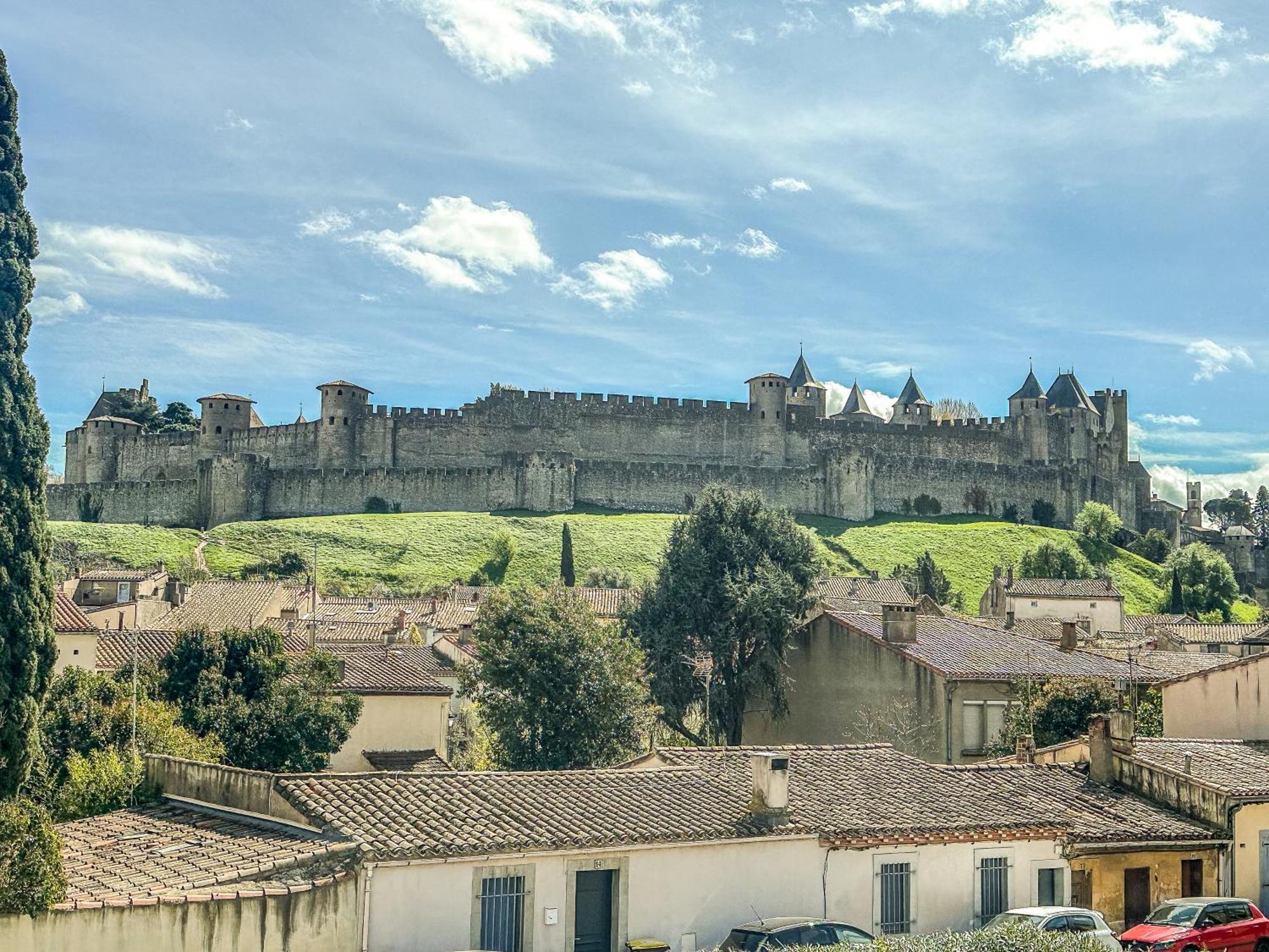 Face Cite - Chambres D'Hotes - Parking & Garage Gratuit - Wi-Fi Gratuit Carcassonne Esterno foto
